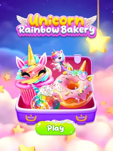 Princess Unicorn Desserts Captura de tela 1