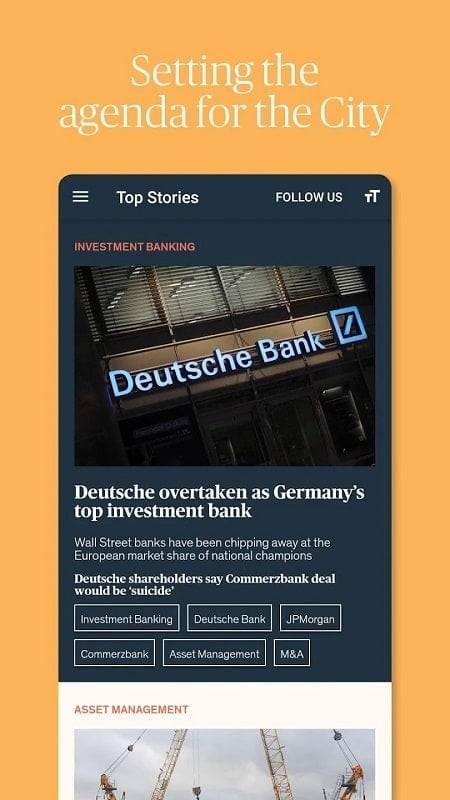 Financial News Captura de pantalla 2