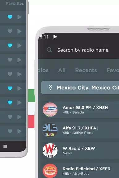 Radio Mexico FM online应用截图第3张