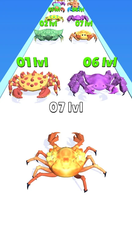 Crab Evolution Run應用截圖第2張