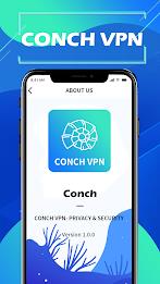 Conch VPN-Privacy & Security Captura de tela 1