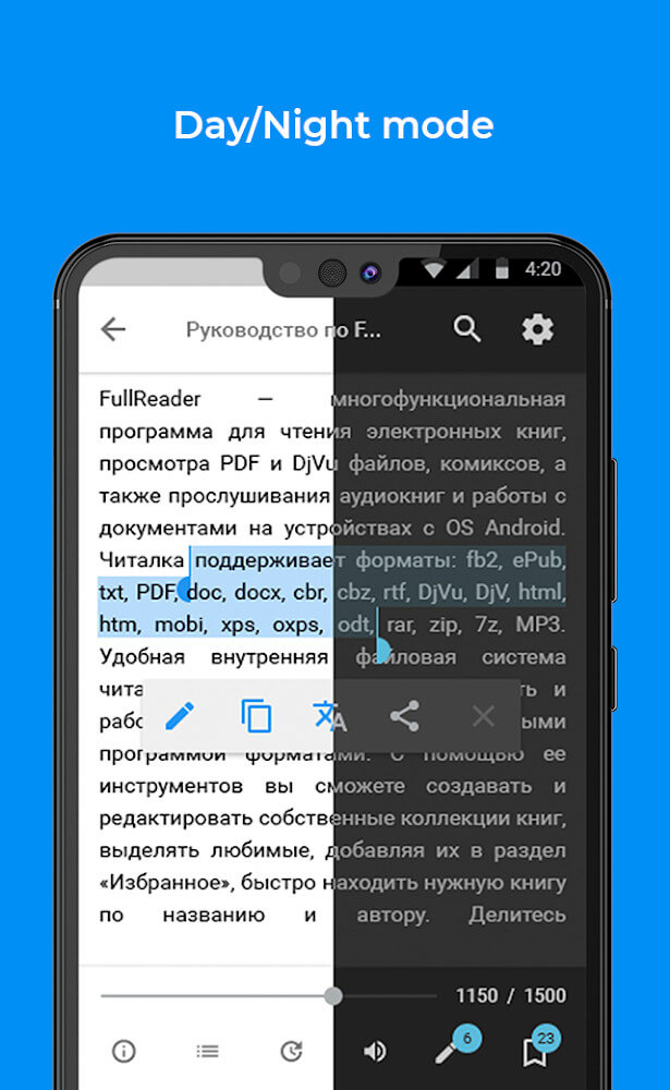 FullReader - lector de libro Captura de pantalla 3