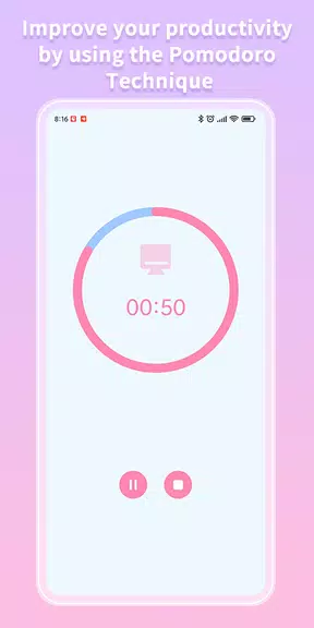 Brain Focus Productivity Timer ဖန်သားပြင်ဓာတ်ပုံ 1