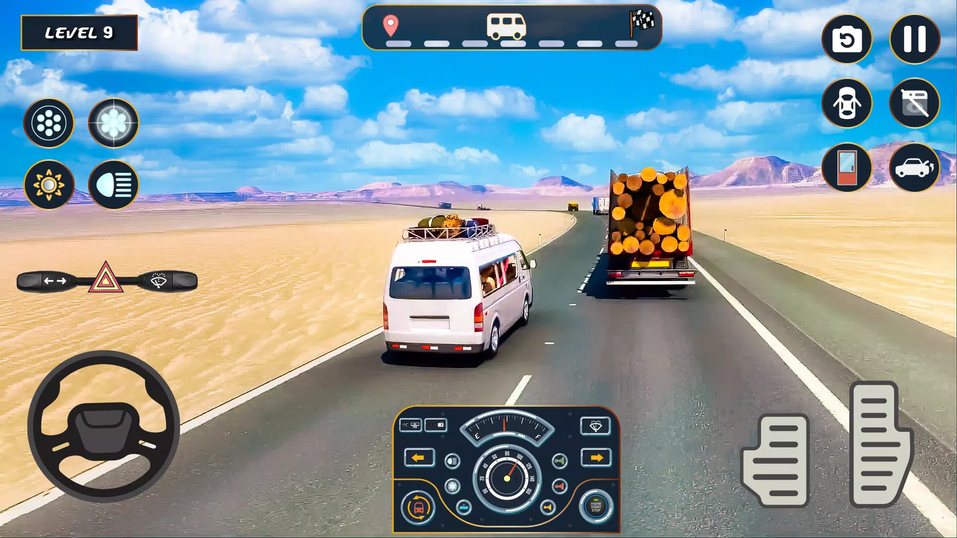 Van Simulator Dubai Van Games Screenshot 3