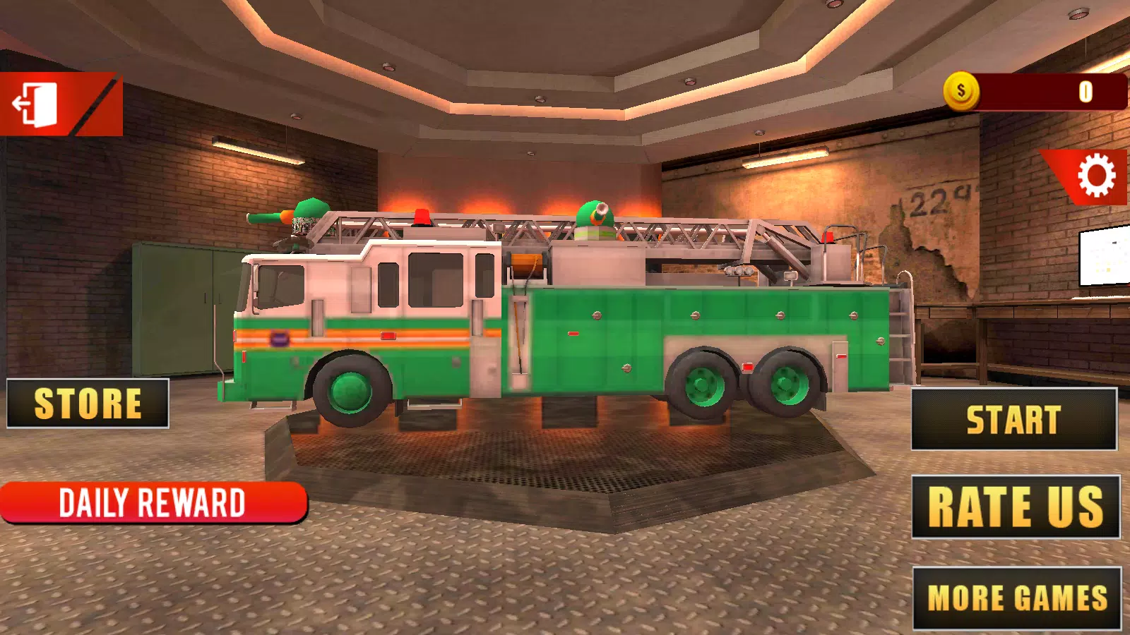 Fire Truck Simulator Rescue Screenshot 4