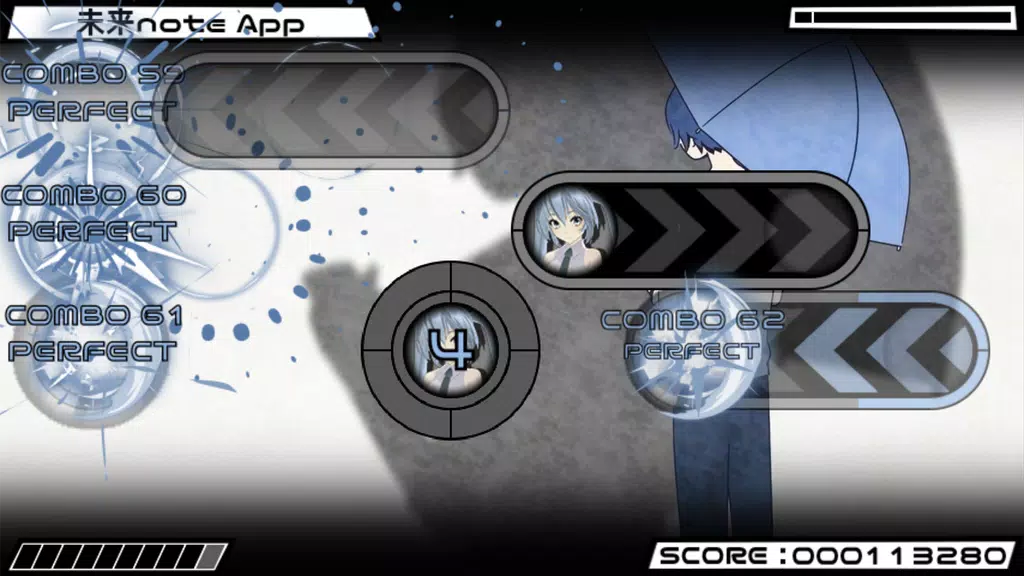 Beat Beat Vocaloid Reborn ဖန်သားပြင်ဓာတ်ပုံ 3