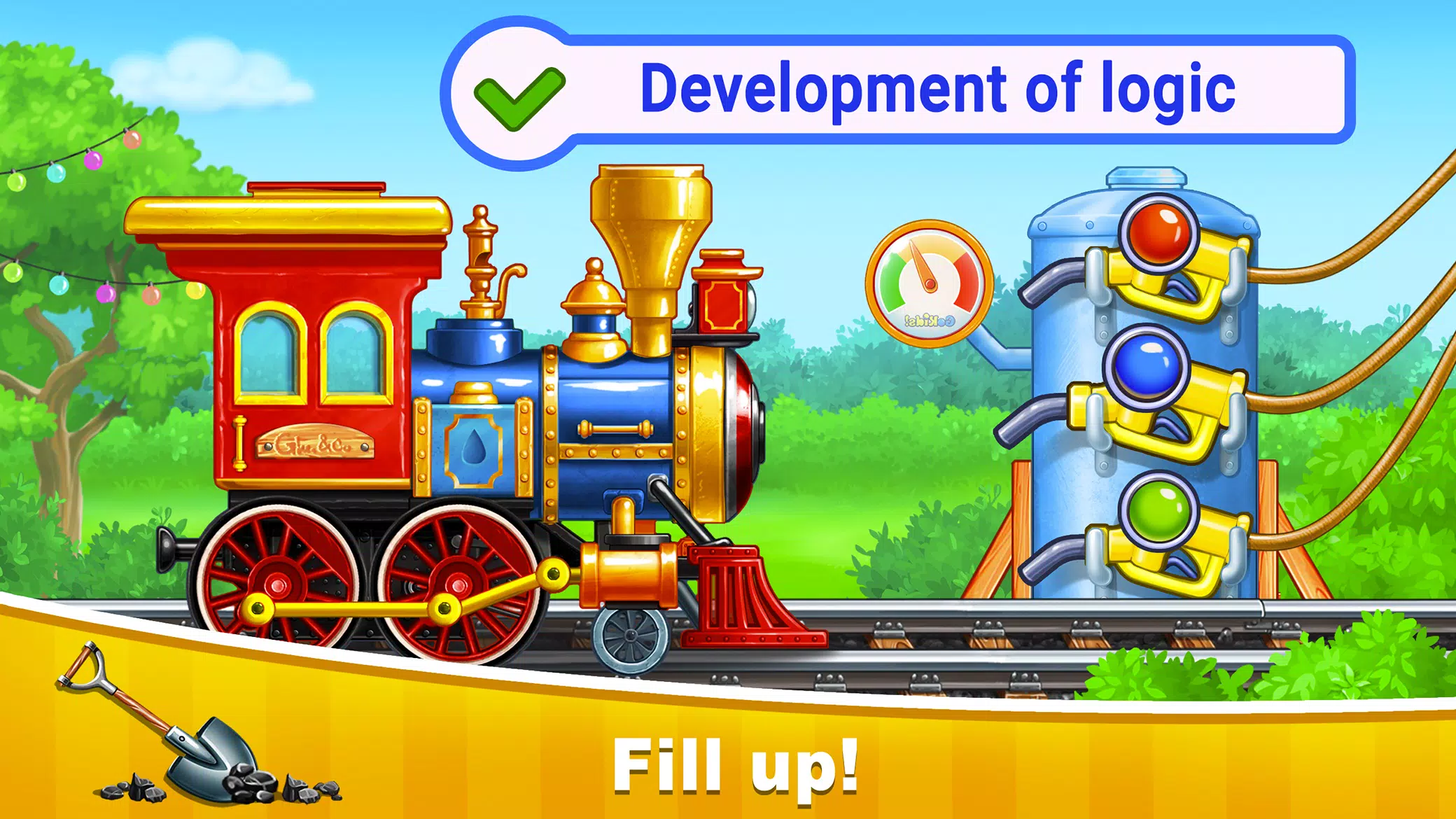 Train Games for Kids: station Screenshot 2