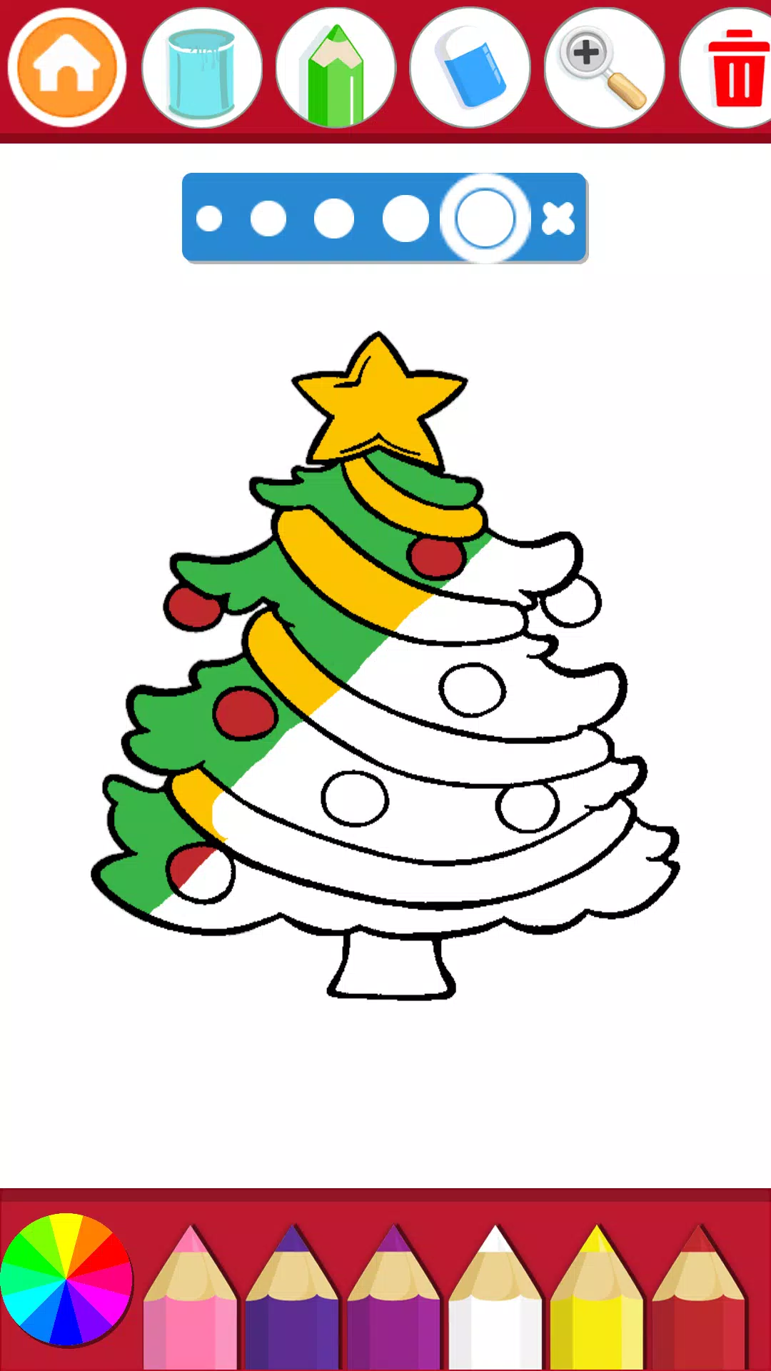 Christmas Coloring Book Captura de pantalla 4