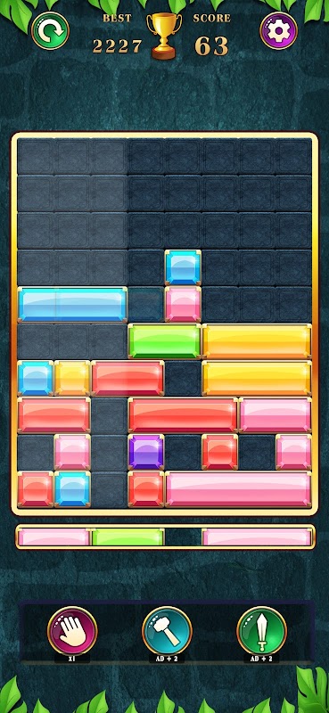 Block Puzzle Jewel Drop Blast Tangkapan skrin 1