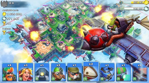 Sky Clash Lords of Clans 3D ဖန်သားပြင်ဓာတ်ပုံ 4