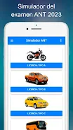 Simulador Examen ANT Ecuador Schermafbeelding 2