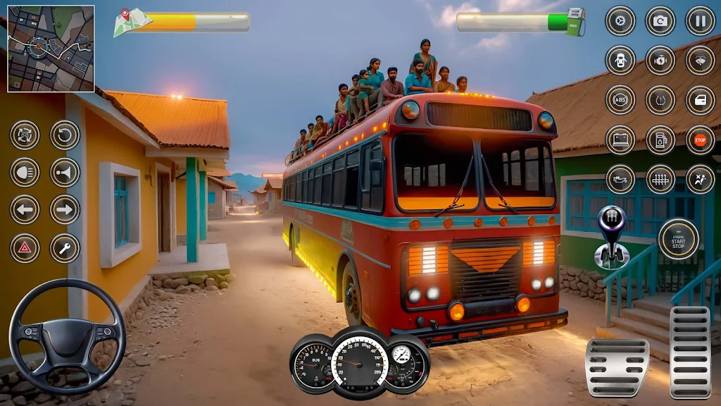 Indian Bus Games Bus Simulator Ảnh chụp màn hình 1