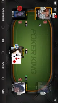 Texas Holdem Poker-Poker KinG ภาพหน้าจอ 1