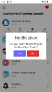 Coolest Notification Sounds Capture d'écran 3