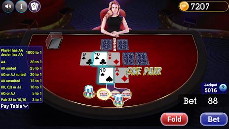 Texas Holdem Progressive Poker Zrzut ekranu 4