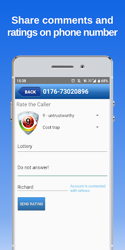 tellows - Caller ID & Block Zrzut ekranu 4