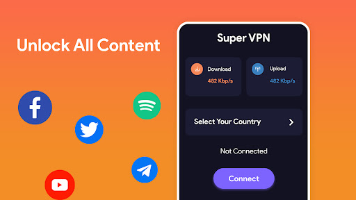 Fast VPN - Secure VPN Proxy Ekran Görüntüsü 1