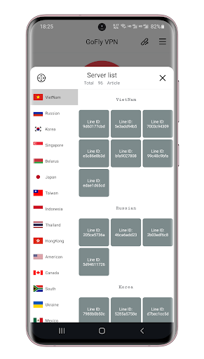 GoFly VPN,V2ray,Trojan,sock5 스크린샷 2