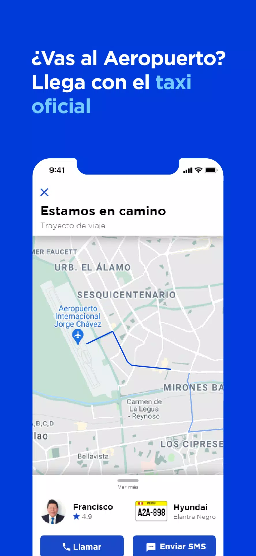 Directo, un app de taxi Ảnh chụp màn hình 4