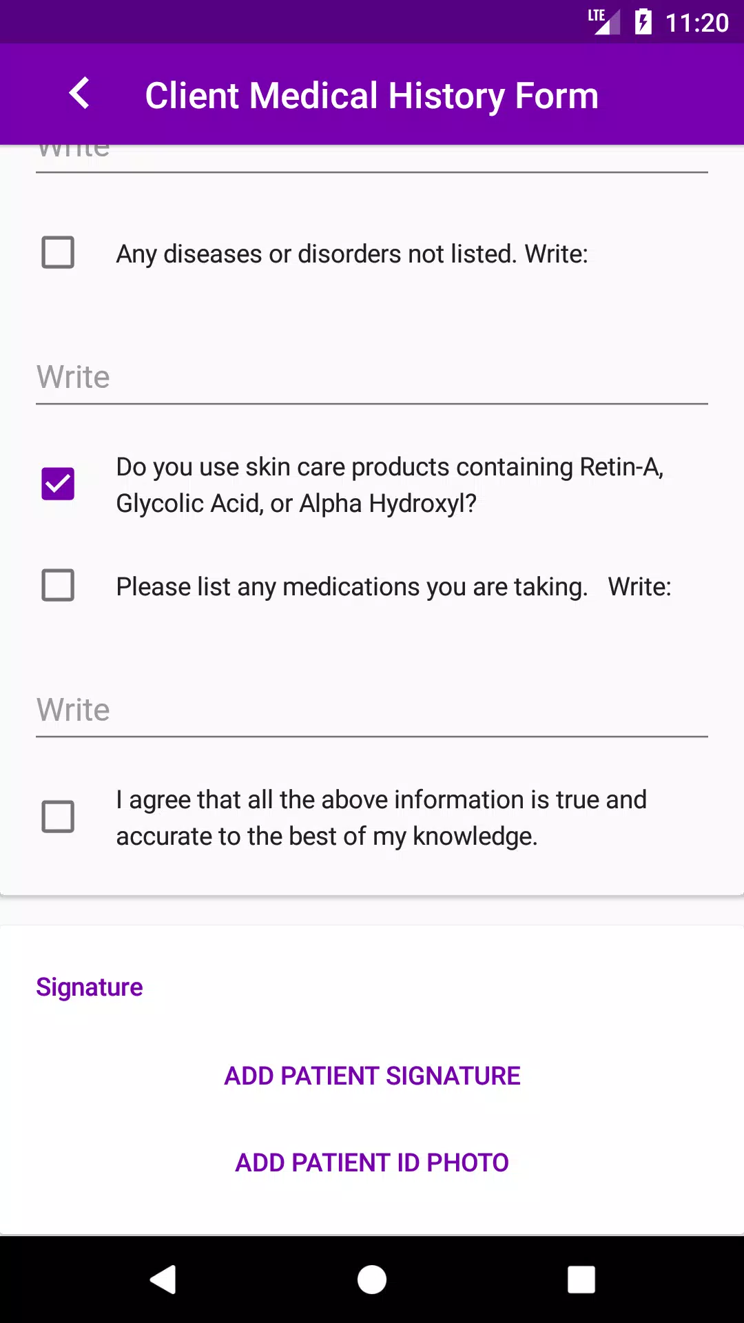 Microblading App Скриншот 4