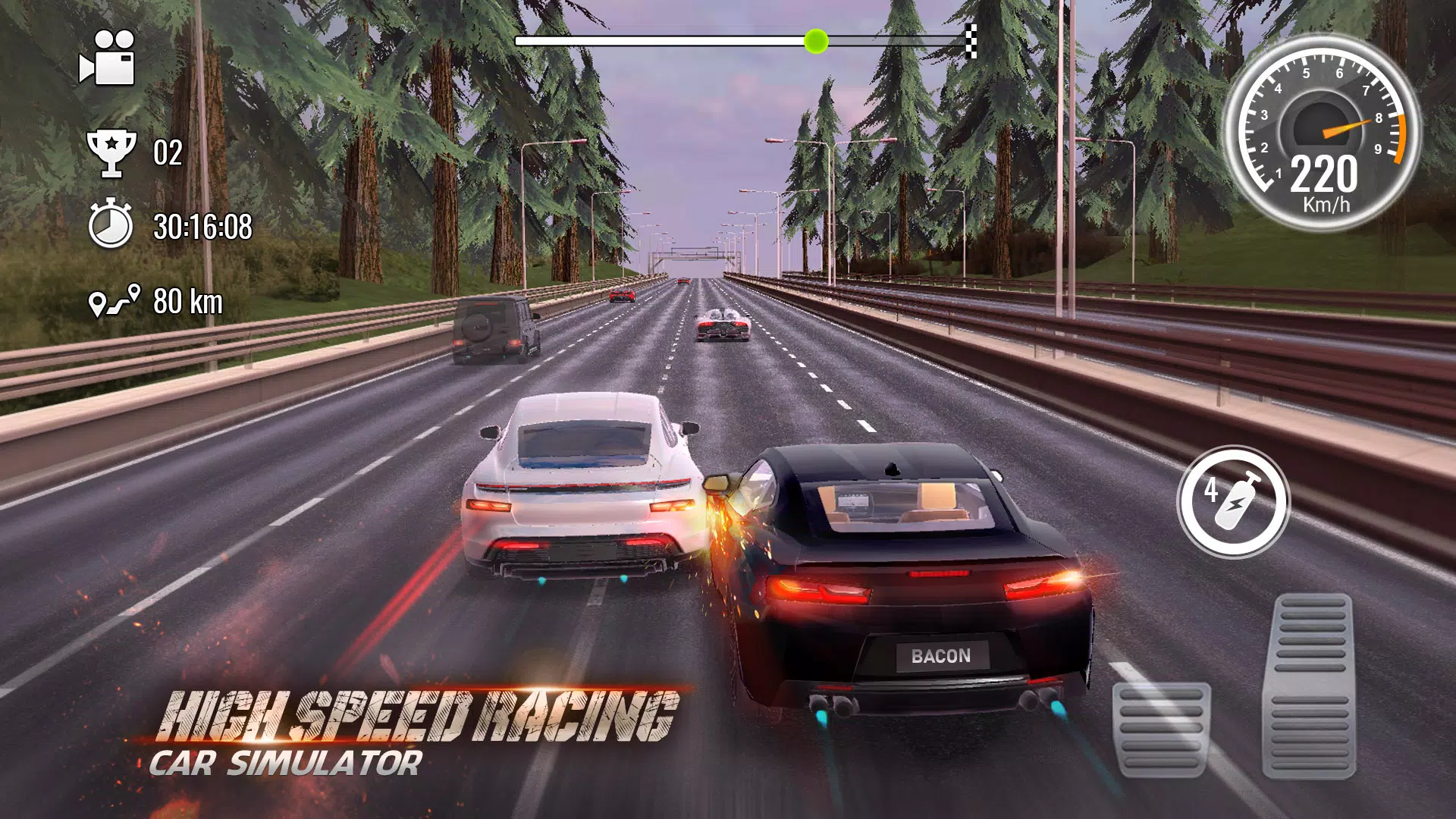 Traffic Car Driving Game ภาพหน้าจอ 1