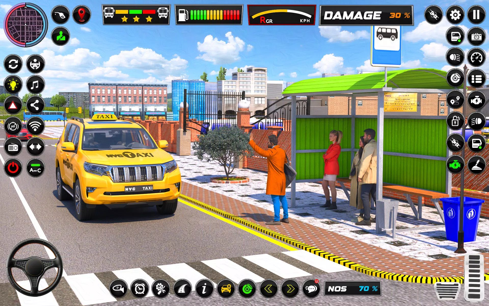 Taxi Simulator USA: City Drive Скриншот 2