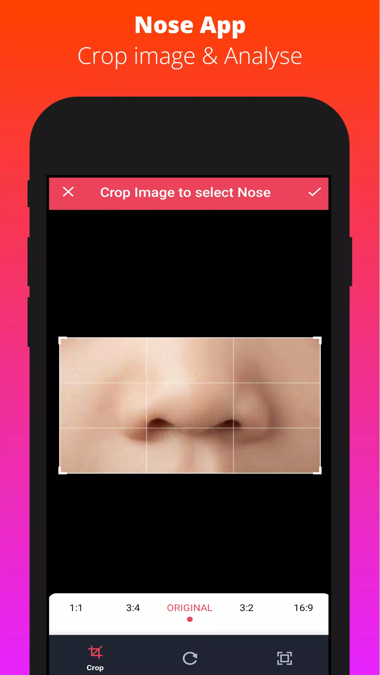 Schermata Nose App 2