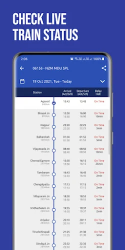 Schermata Train Ticket Booking App 3