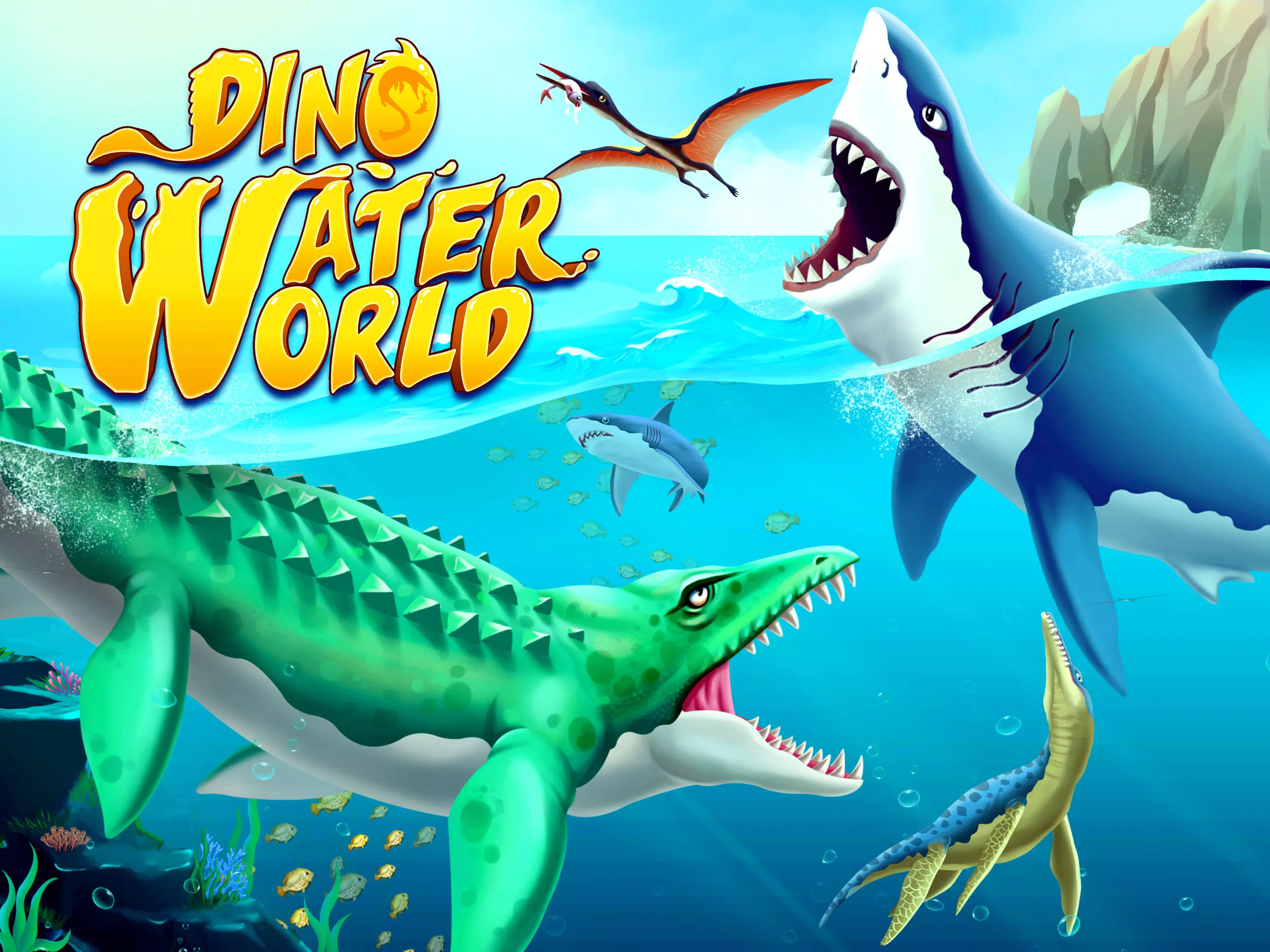 Jurassic Dino Water World Tangkapan skrin 1