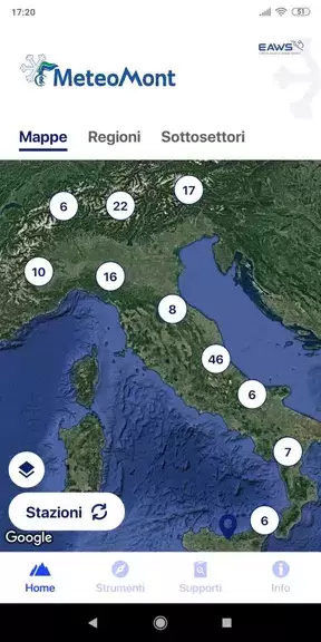 Meteomont Tangkapan skrin 3