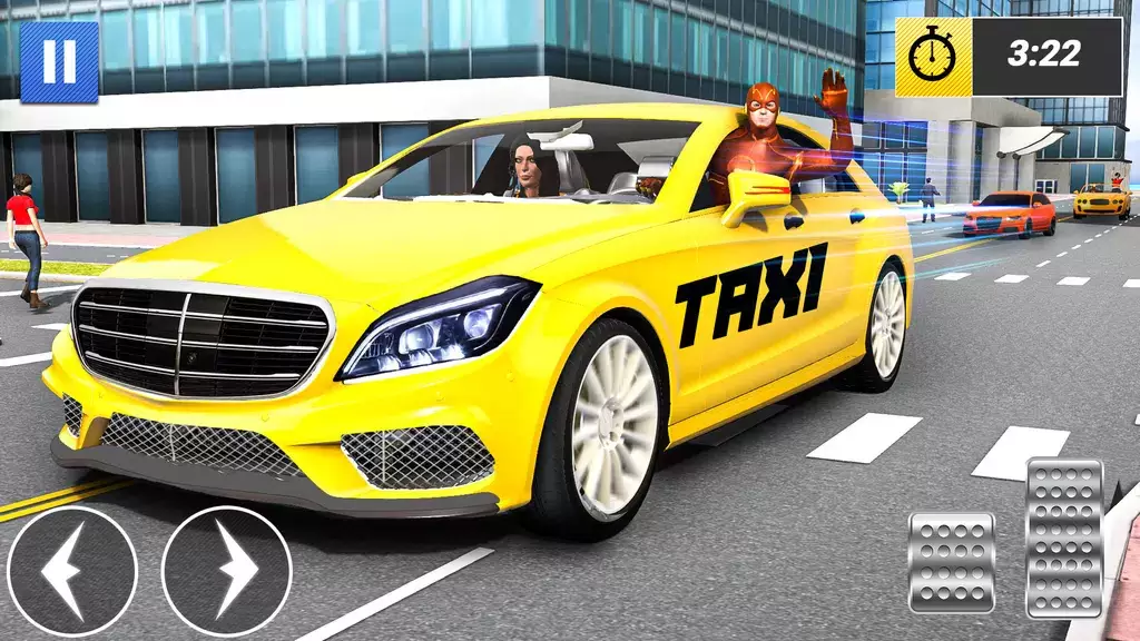 Superhero Car Games Taxi Games应用截图第1张