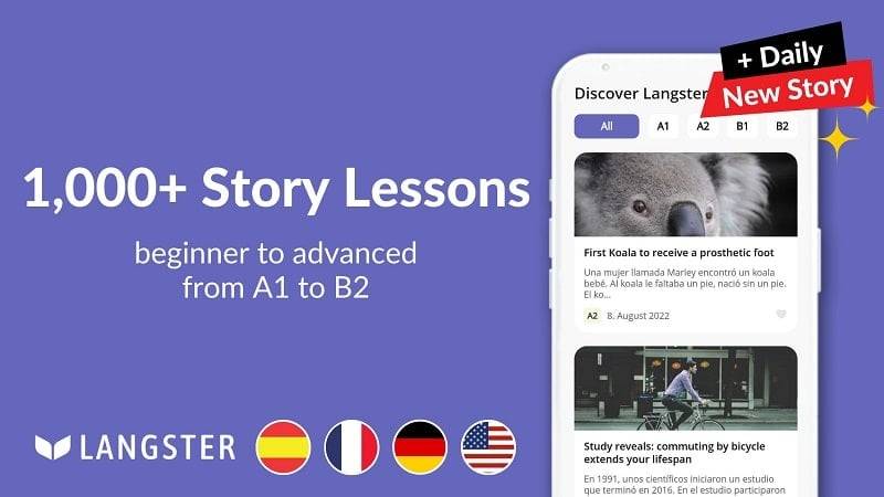 Learn Languages with Langster スクリーンショット 4