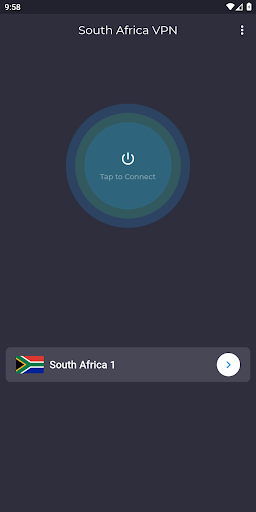 Schermata South Africa VPN: Easy VPN App 1