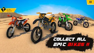 Dirt Bike Stunt Games Ekran Görüntüsü 1