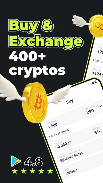 Buy Bitcoin BTC & Fast Crypto Exchange: Changelly應用截圖第1張