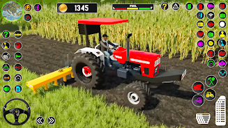 Farm Tractor Driving Game 2023 Ekran Görüntüsü 4