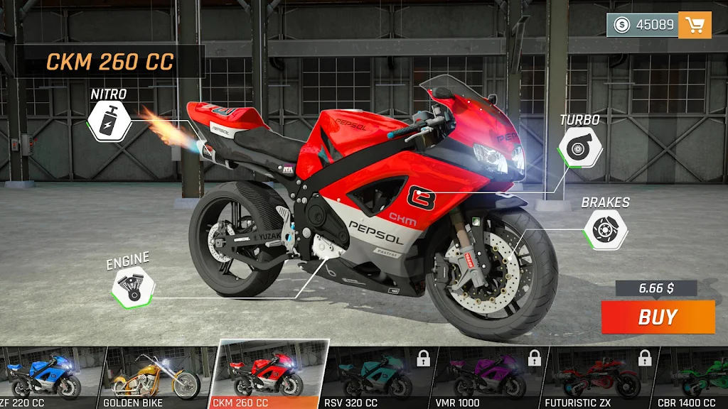 Highway Bike Riding Simulator 스크린샷 2