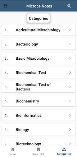 Microbe Notes Screenshot 3