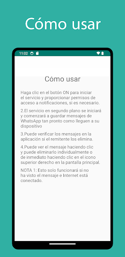 leer mensajes e conversaciones Capture d'écran 1