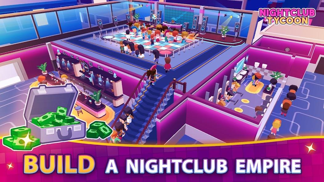 Nightclub Tycoon: Idle Manager Mod Скриншот 1