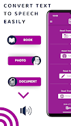 Text Reader - Text to Speech Captura de tela 1
