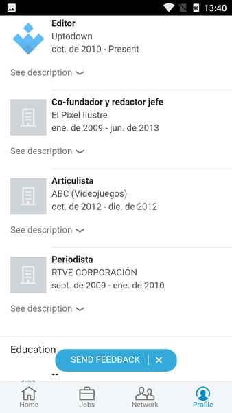 LinkedIn Lite Screenshot 2