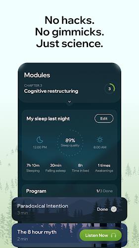 Stellar Sleep - Insomnia CBT Schermafbeelding 4