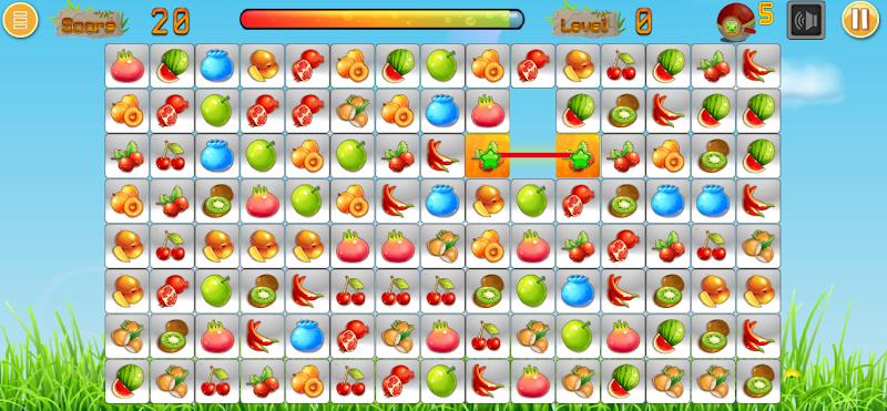 Link fruits - fruit match pair ဖန်သားပြင်ဓာတ်ပုံ 4