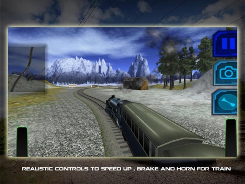 Train Drive Simulator 3D Captura de tela 3