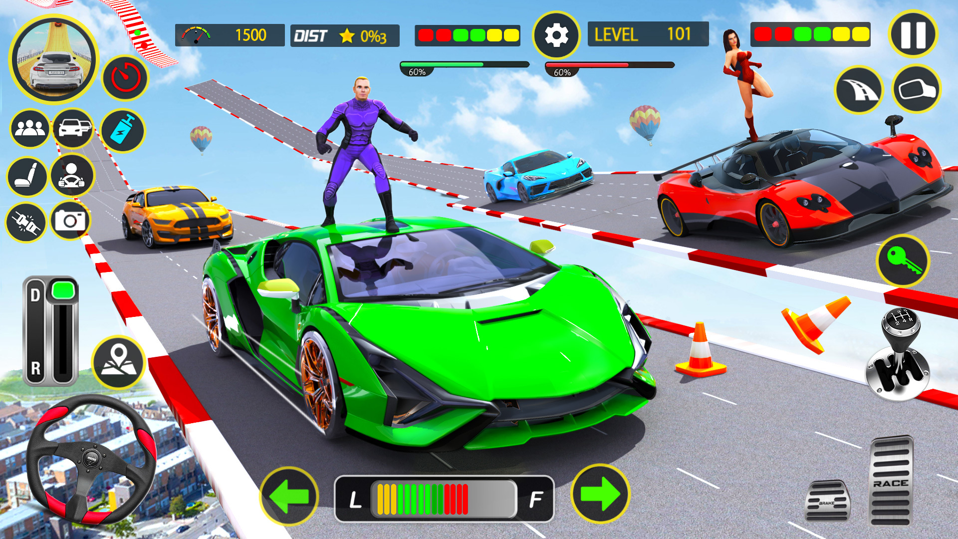 Ramp Car Stunts GT Car Game スクリーンショット 2