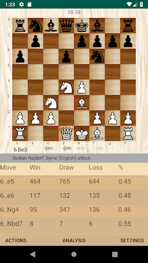 OpeningTree - Chess Openings Tangkapan skrin 1