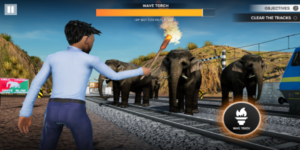 Indian Train Simulator: Game Schermafbeelding 2