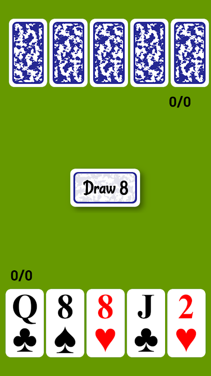 Five Card Draw ภาพหน้าจอ 2