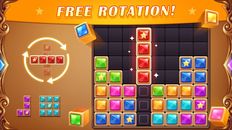 Block Puzzle: Diamond Star Screenshot 2